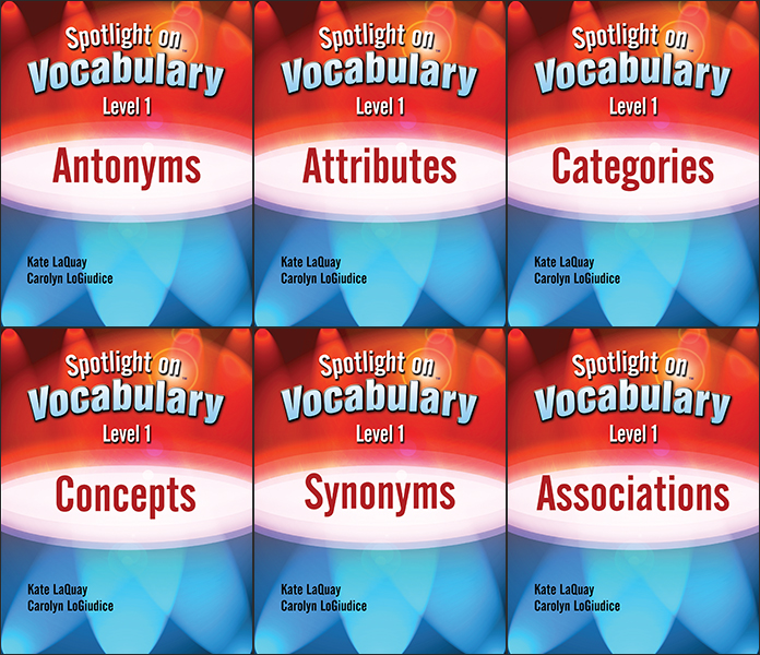 Spotlight on Vocabulary Level 1: 6-Book Set